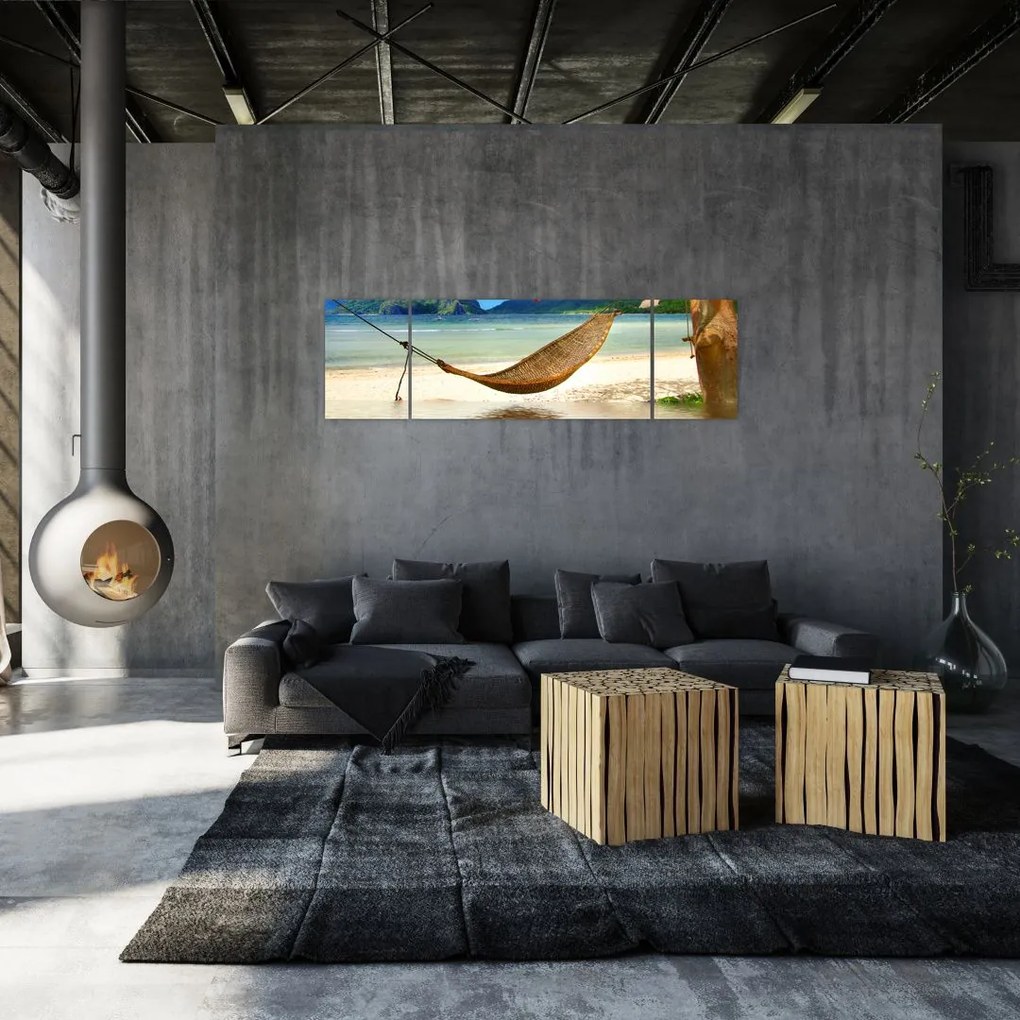 Obraz - Relaks na plaży (170x50 cm)