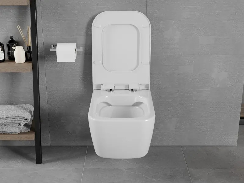 Mexen Elis miska wc Rimless, biała połysk - 3391XX00
