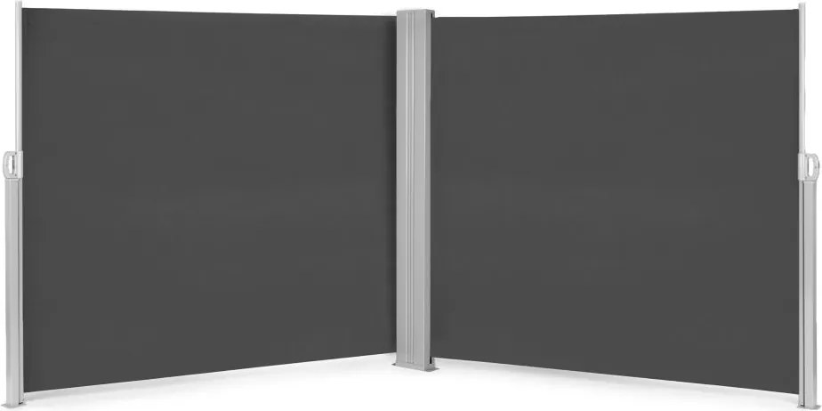 Podwójna markiza tarasowa 3x3x1,8 m - roleta, parawan ogrodowy AW-012