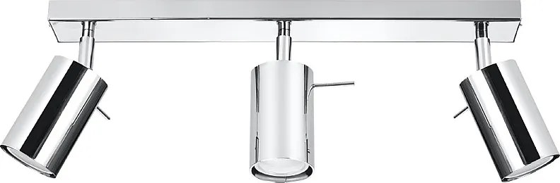 Listwa oświetleniowa 3 punktowa RING 3 chrom