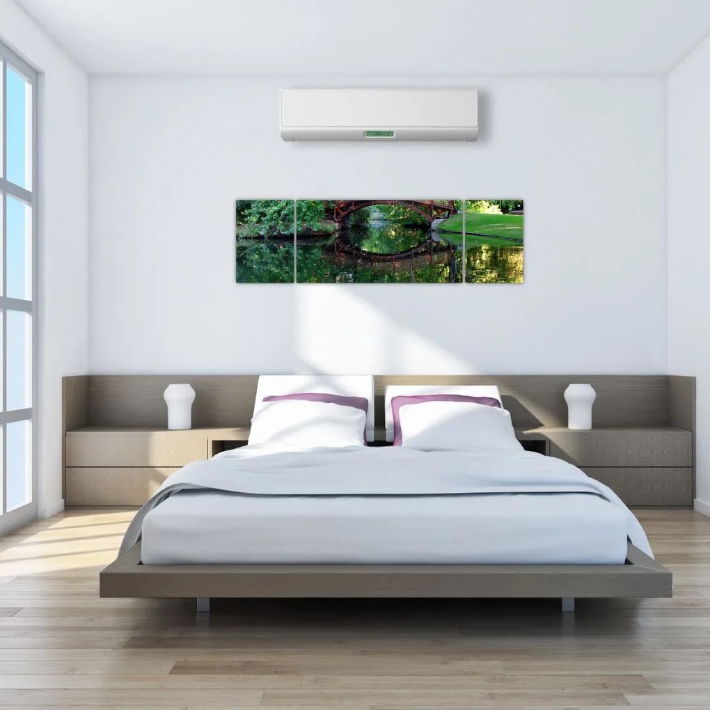 Obraz rzeki (170x50 cm)