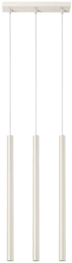 Beżowa potrójna lampa wisząca E5-W09