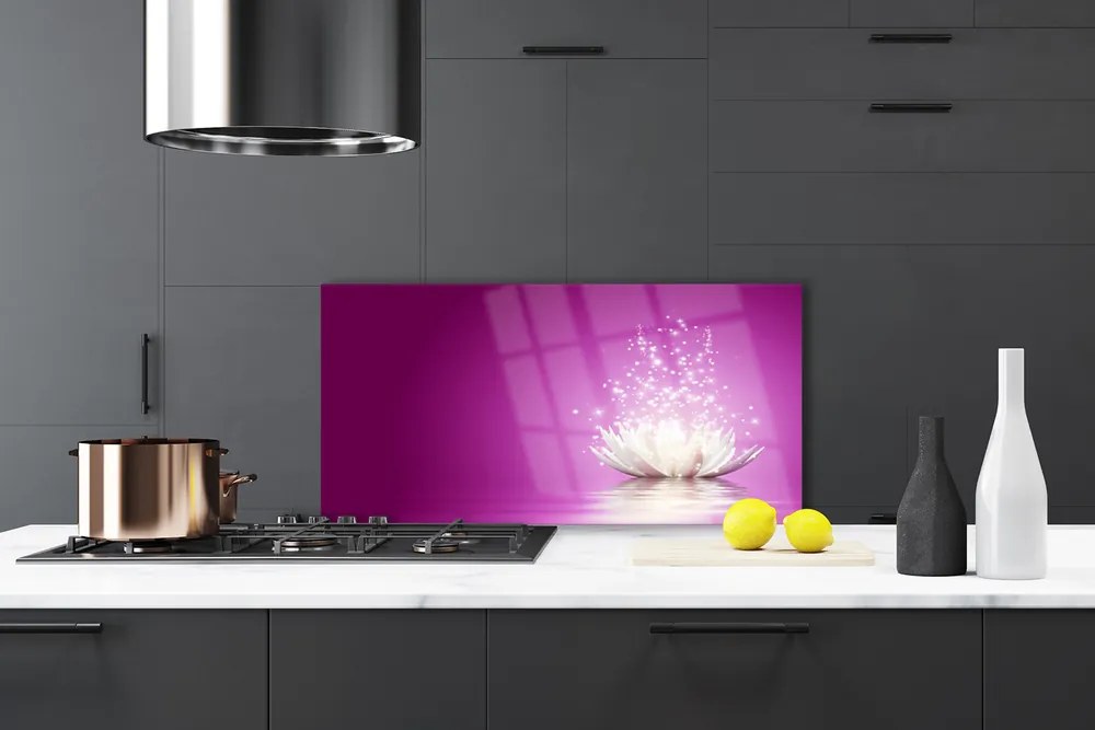 Panel nad blat kuchenny Lotos Na Spokojnej Wodzie