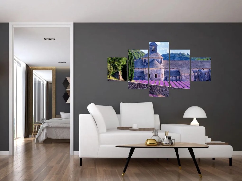 Obraz - Lewandowe pole (125x70 cm)