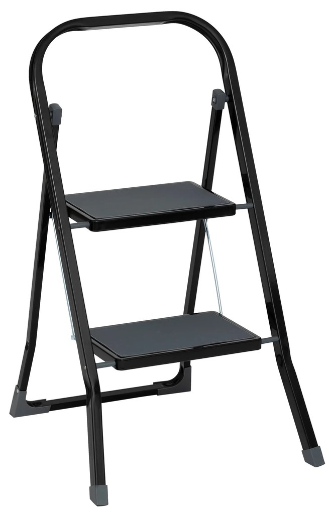 Drabina metalowa 2 stopniowa, 55 x 81 cm