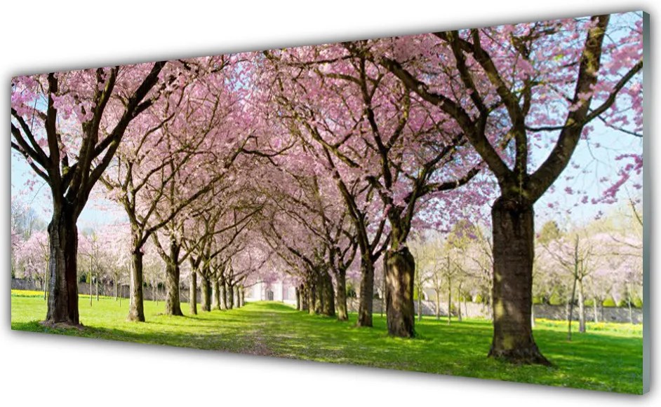 Panel Szklany Aleja w Cieniu Drzew