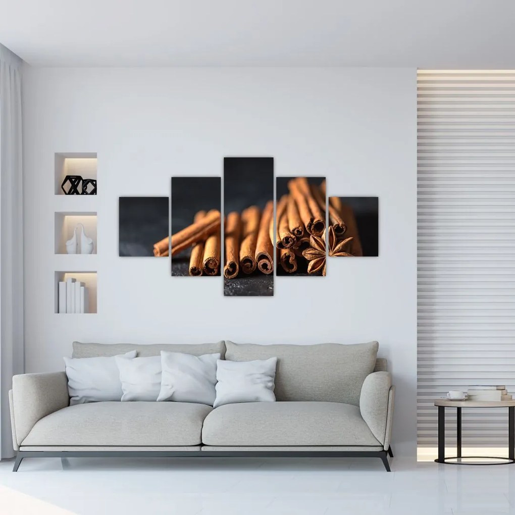 Obraz cynamonu (125x70 cm)