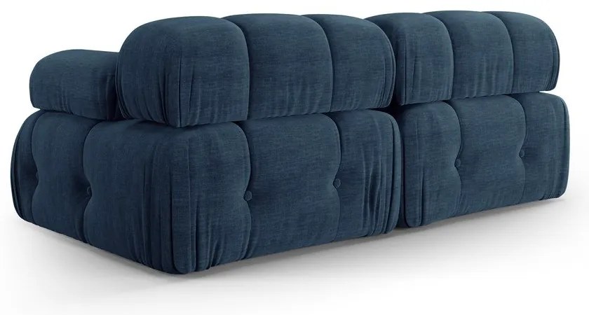 Ciemnoniebieska sofa 192 cm Ferento – Cosmopolitan Design