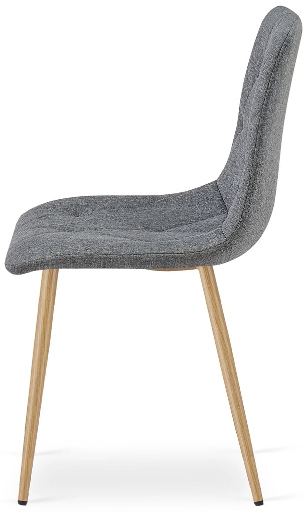 Szare krzesło do kuchni LIBRA