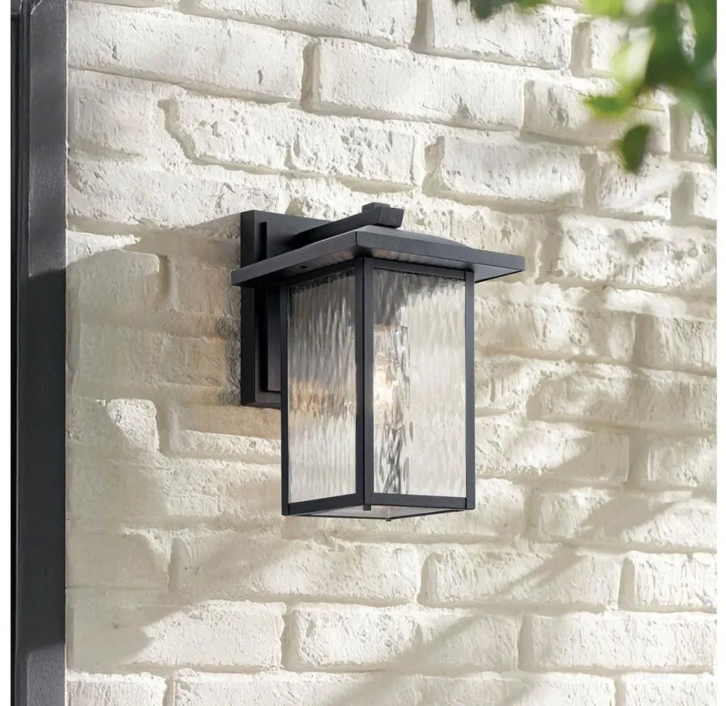 Kichler KL-CAPPANNA-M-BKT - Zewnętrzny kinkiet CAPPANNA M 1xE27/60W/230V IP44