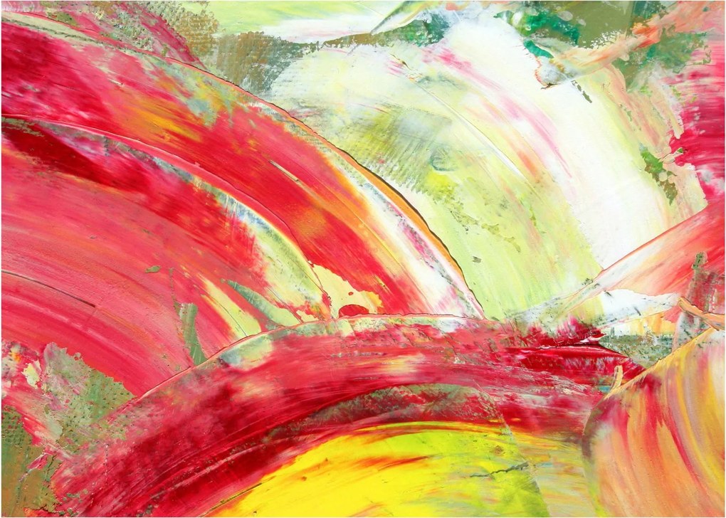 Obraz abstrakcji - malarstwo (70x50 cm)