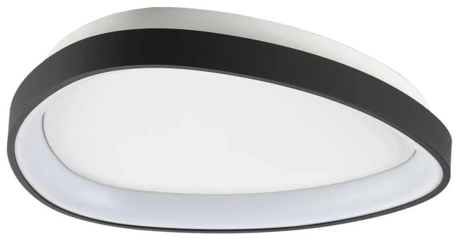 Ideal Lux - LED Plafon GEMINI LED/23W/230V śr. 42,5 cm CRI 90 czarny