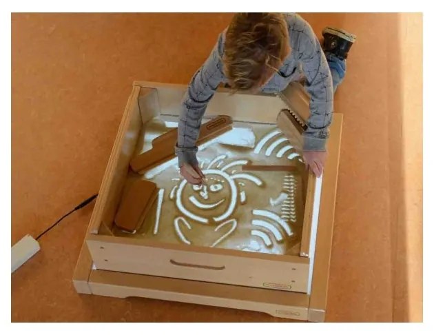 Masterkidz panel skrzynia led sensoryczna
