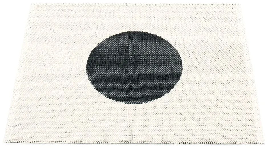 Czarno-biały dywan odpowiedni na zewnątrz 70x90 cm Vera Black – Pappelina