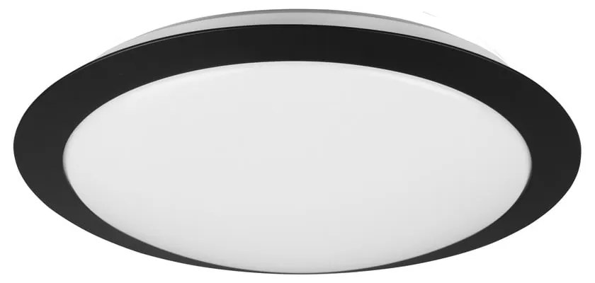 Lampa sufitowa LED w kolorze matowej czerni ø 29 cm Umberto – Trio