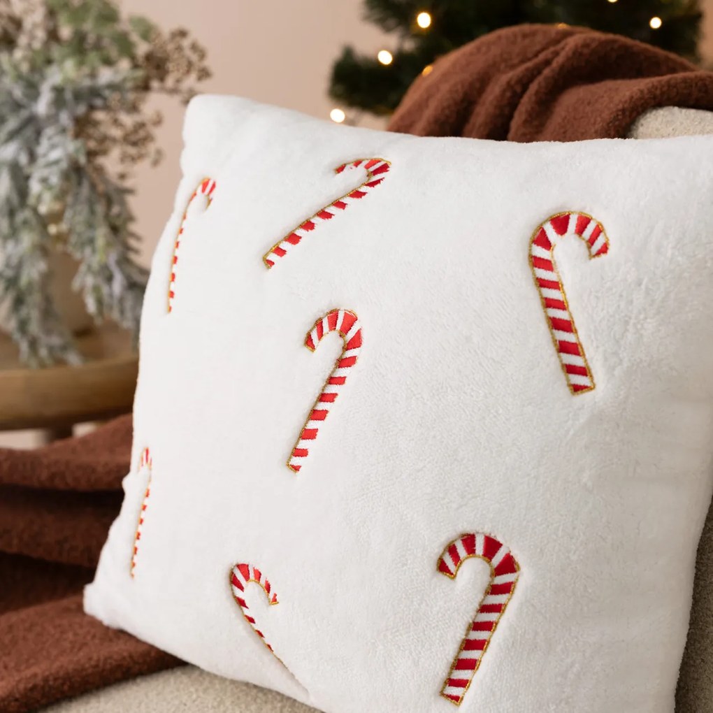 Poszewka na poduszkę Candy Cane 43x43 cm