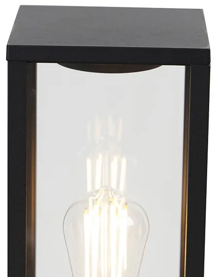 Zewnetrzna Industrialna lampa podłogowa zewnętrzna czarna 80 cm IP44 - CharloisPrzemysłowy Oswietlenie zewnetrzne