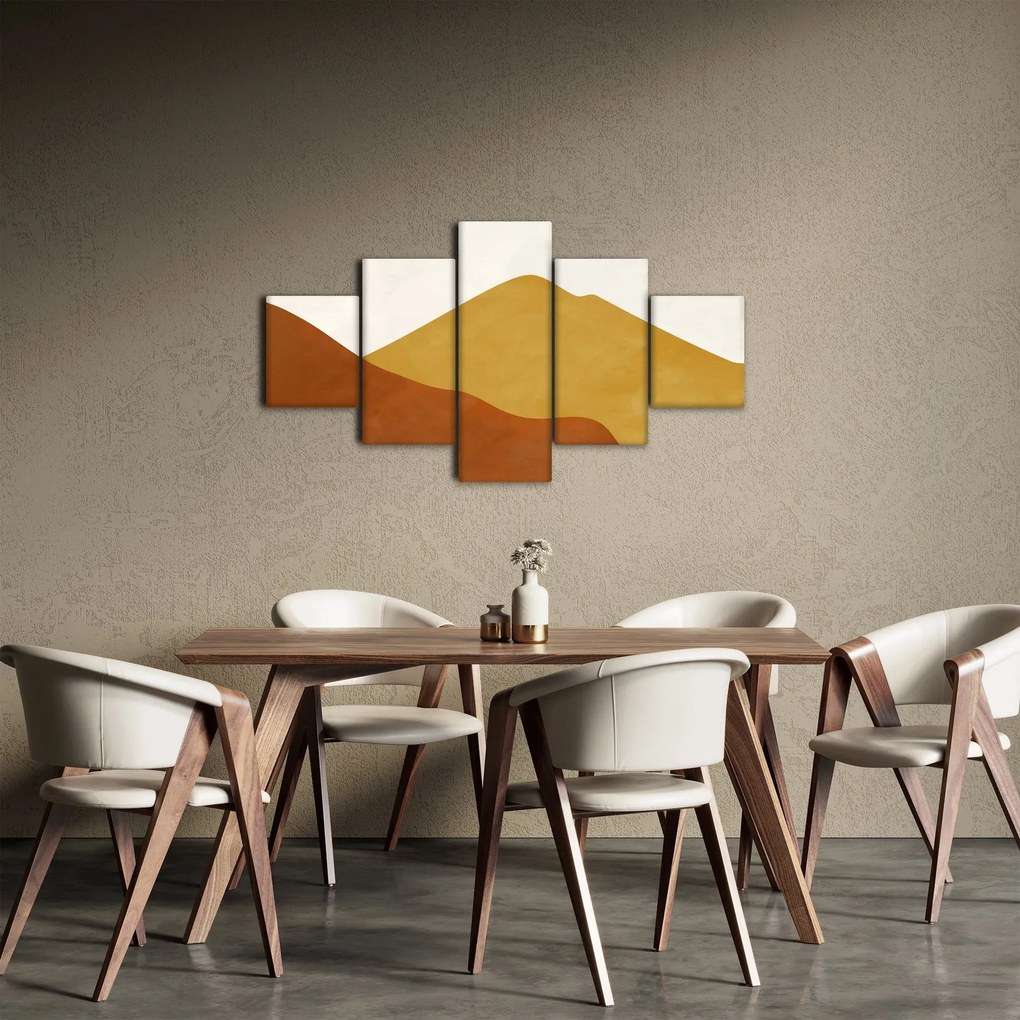 Obraz - Góry akwarelowe N⁰1 (125x70 cm)
