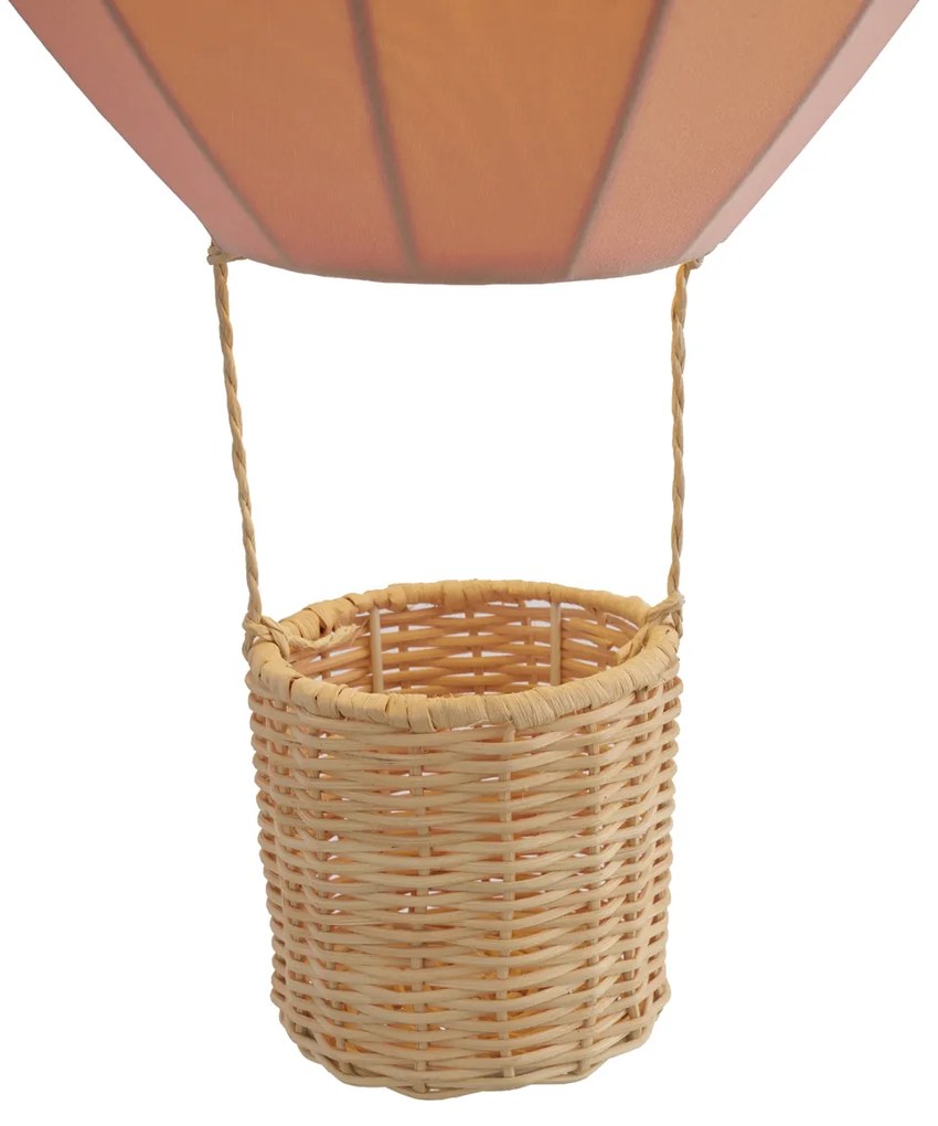 Dziecięca lampa wisząca Różowy Balon na ogrzane powietrze - Air Balloon