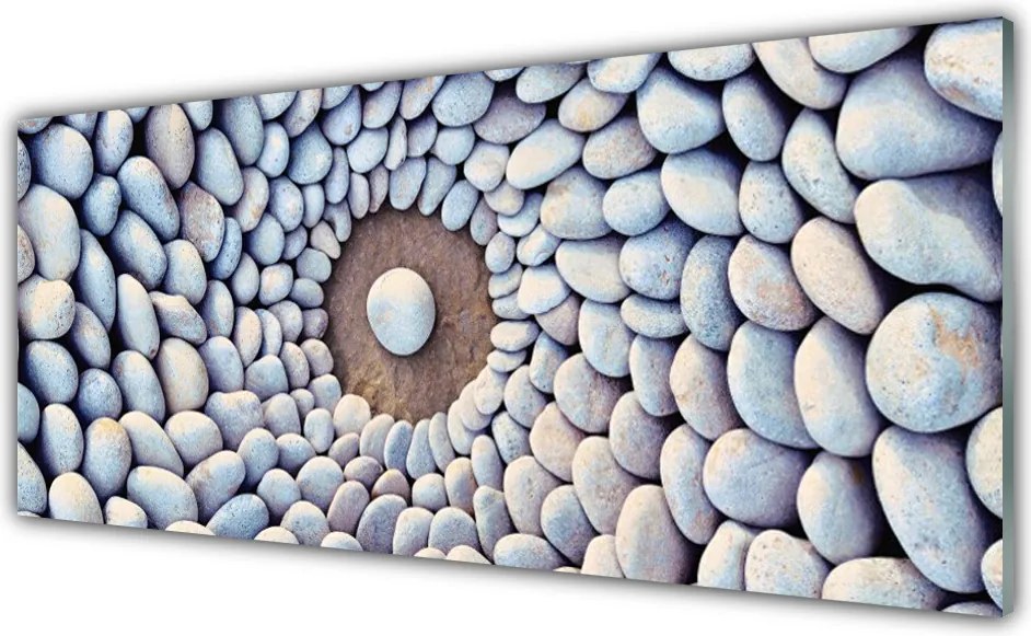 Panel Kuchenny Abstrakcyjny Układ Kamieni