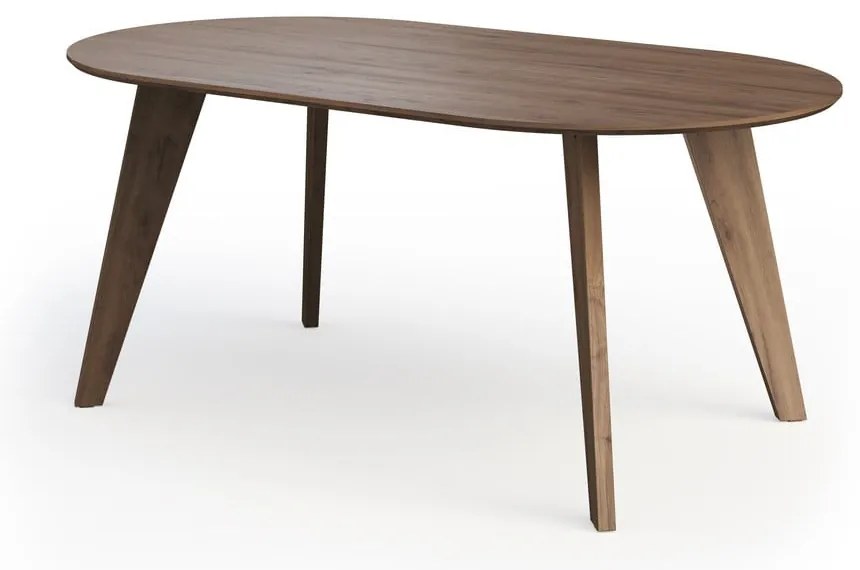 Stół z blatem w dekorze orzecha 100x180 cm Lago – TemaHome
