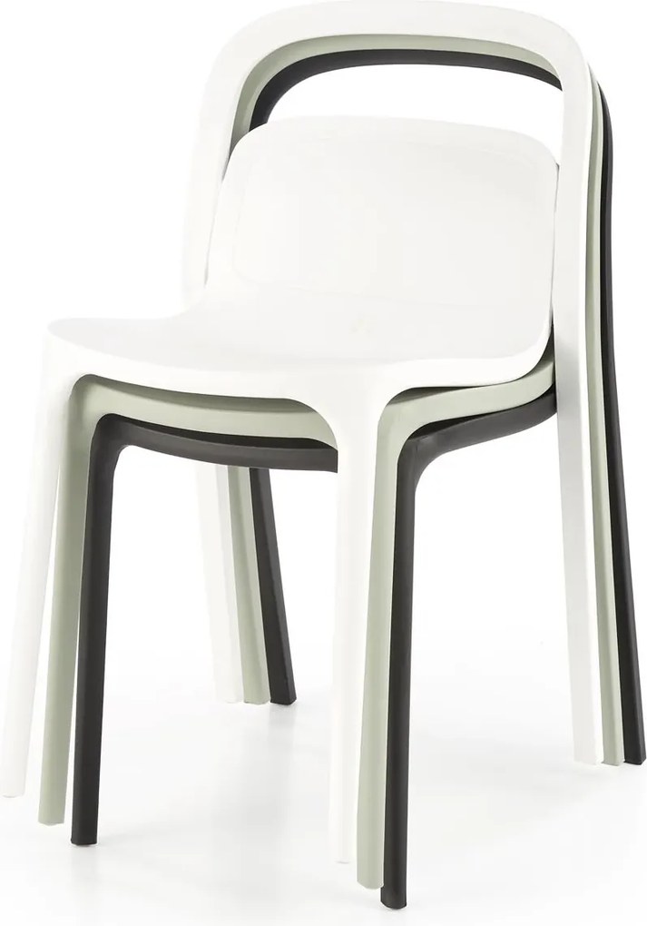 Sztaplowane krzesło ogrodowe z polipropylenu K490