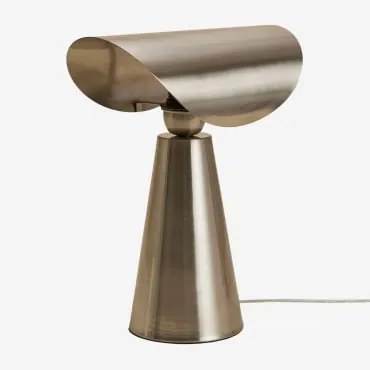 Lampa Stołowa ↑35 Cm Z Żelaza Conby Chrome - Sklum