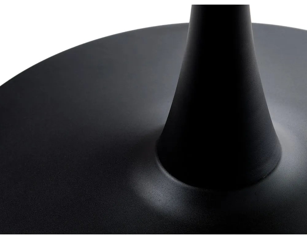 Okrągły stół z blatem w dekorze dębu ø 100 cm Cesura – Unique Furniture