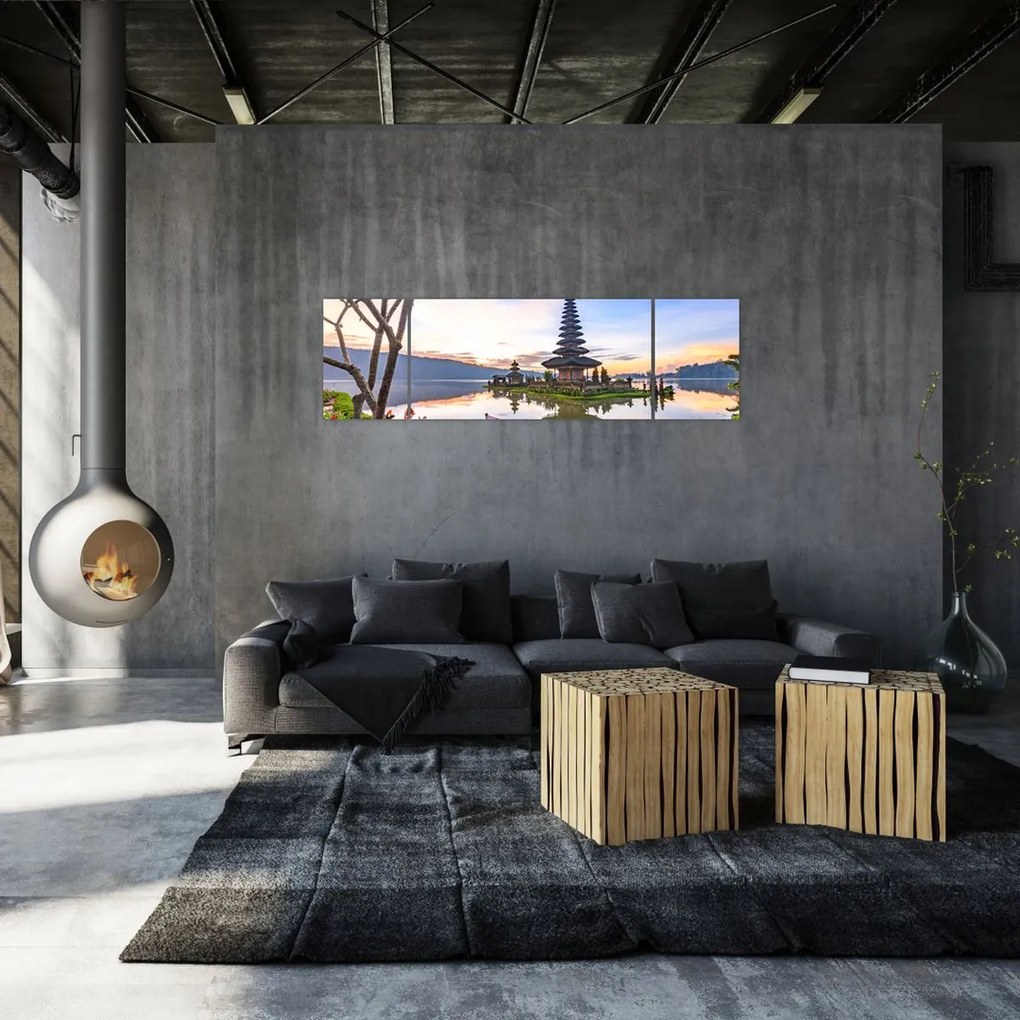 Obraz - Świątynia Shaivitów (170x50 cm)