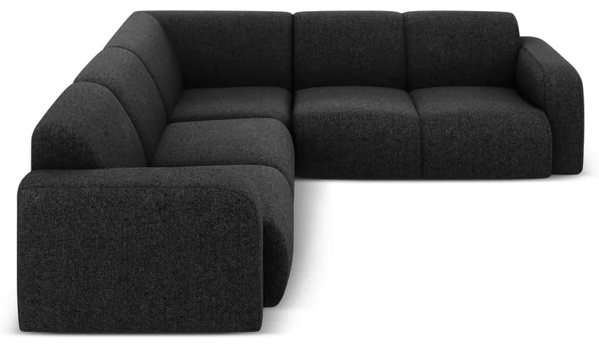 Czarny narożnik (strona zmienna/w kształcie litery L) Molino – Micadoni Home