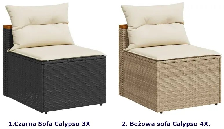 Modułowa sofa ogrodowa Luxero