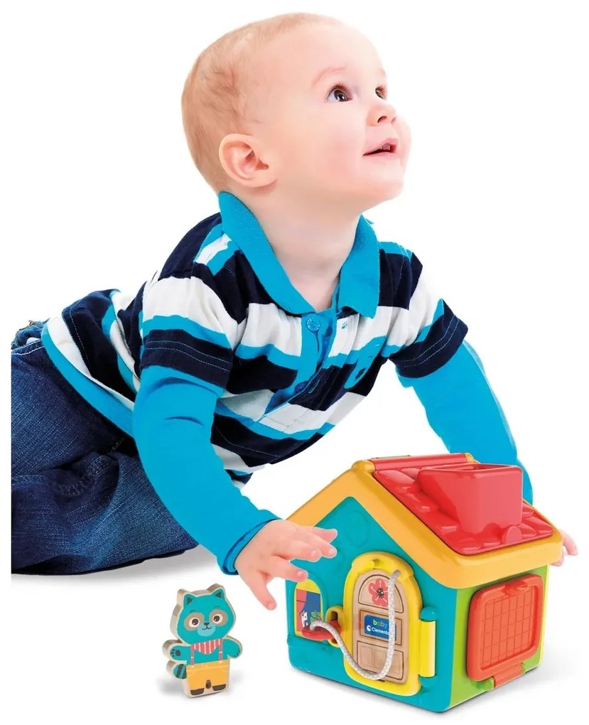 Clementoni Montessori Domek edukacyjny, 21 x 24 x17 cm