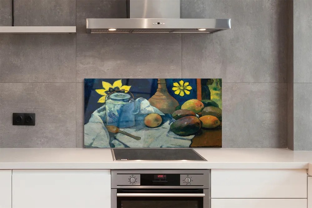 Panel nad Blat Kuchenny Martwa Natura z Dzbankiem - Gauguin