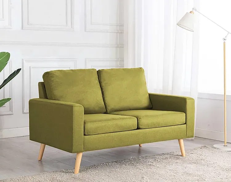 2-osobowa zielona sofa - Muria 2Q