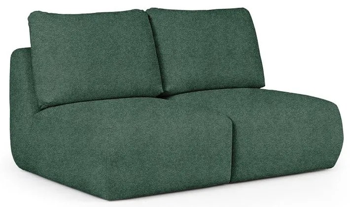 Zielona sofa z materiału bouclé 164 cm Mirel – Rodier