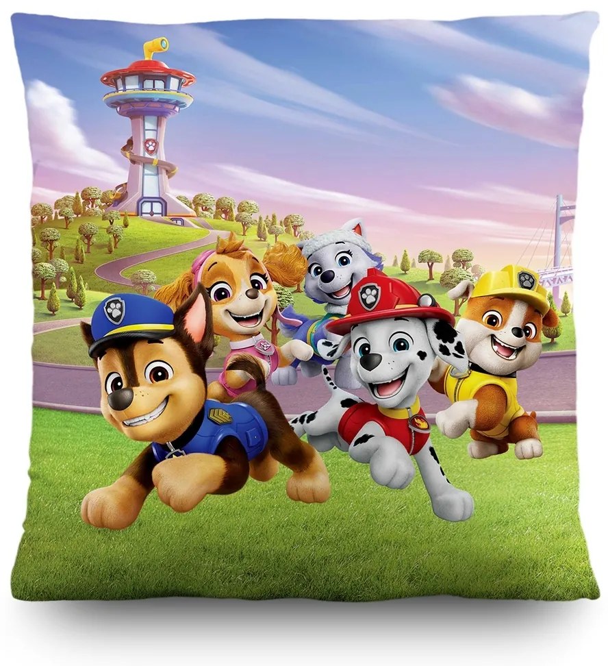 Poduszka dla dzieci Paw Patrol, 40 x 40 cm