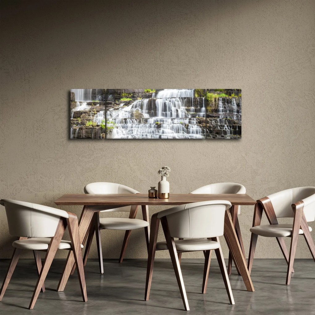 Obraz - Wodospad (170x50 cm)
