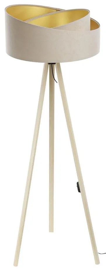 Lampa podłogowa GALAXY 1xE27/60W/230V beżowy
