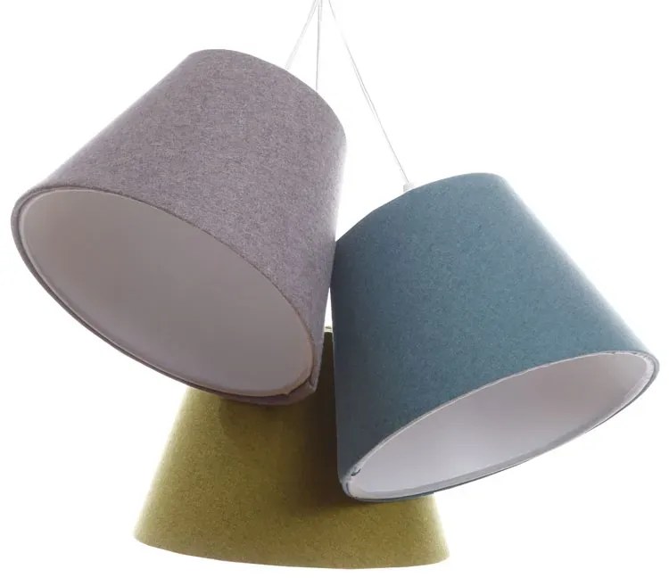 Kolorowa potrójna lampa wisząca regulowana N6-W89
