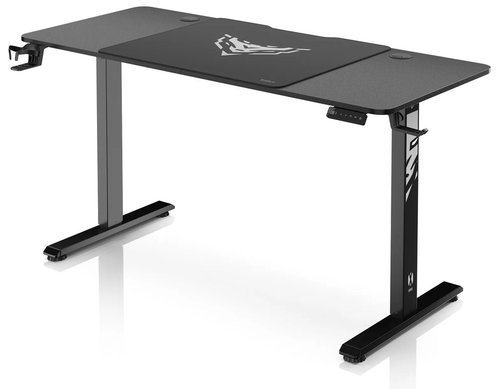 Biurko z regulacją wysokości Diablo X-TENSIO 1400 czarne