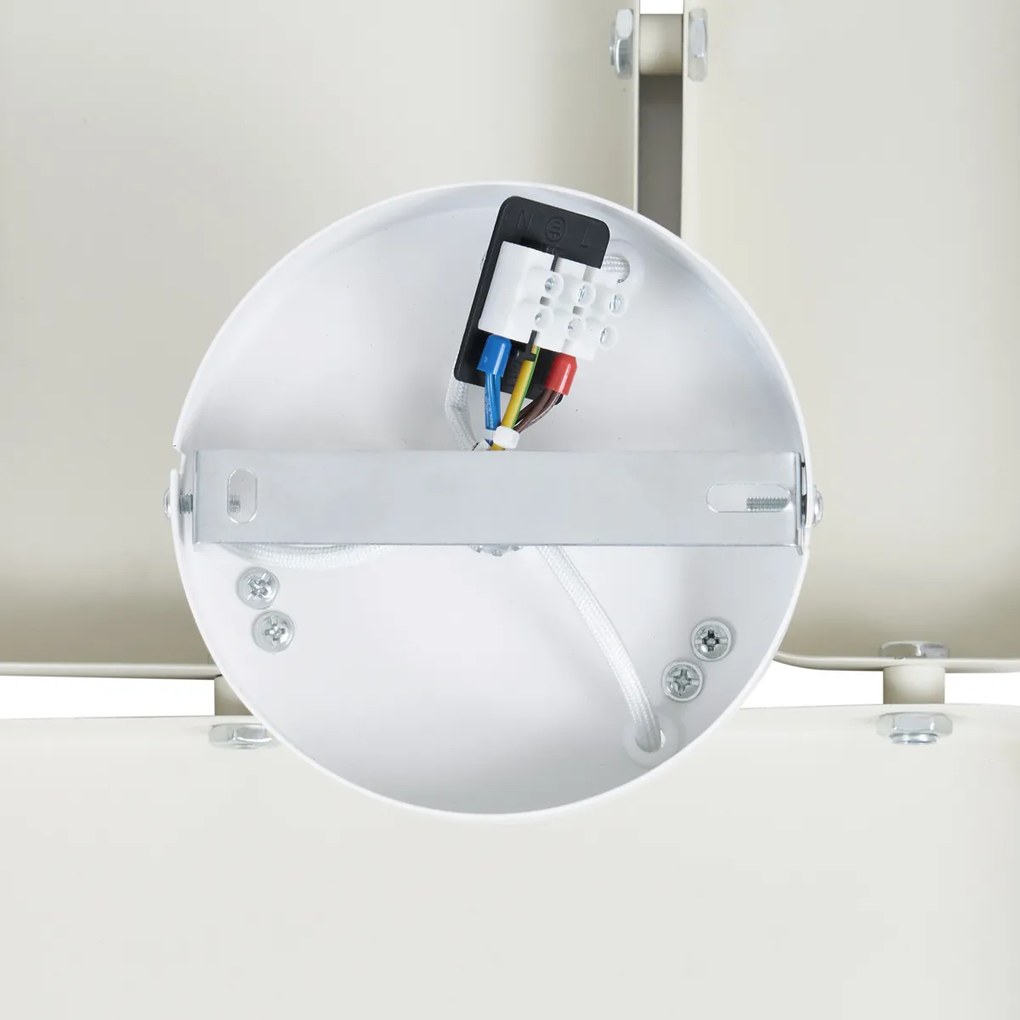 Designerski kinkiet beżowy 3-punktowy - Planes