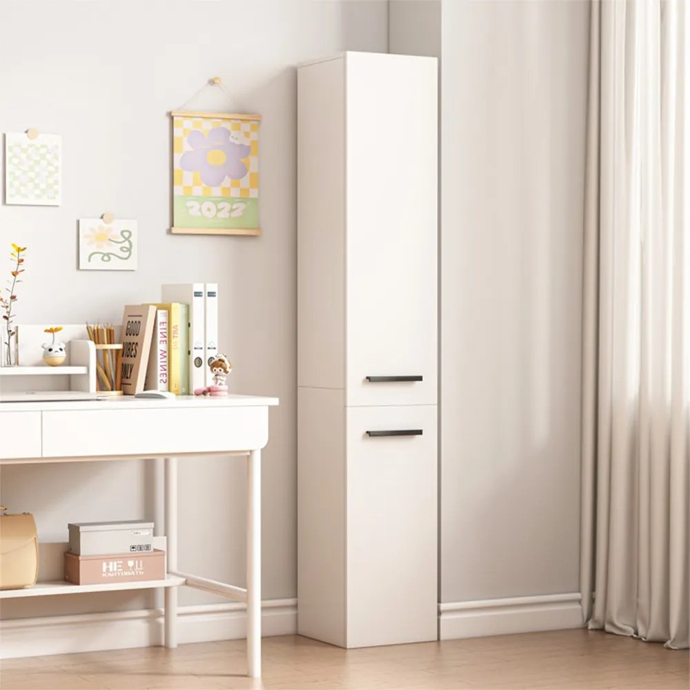 Szafa kolumnowa w stylu loftowym z 2 drzwiami - 174×31×30 cm