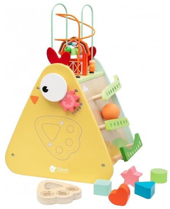 Classic world kostka montessori 10w1 szczęśliwa farma xxl
