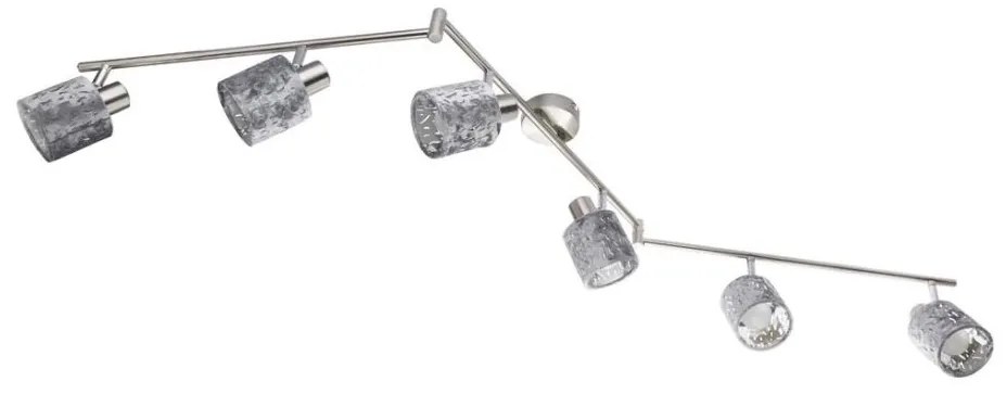 GLOBO 54122-6 - Oświetlenie punktowe ALYS 6xE14/8W/230V