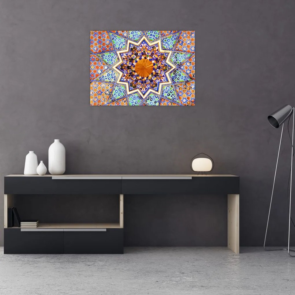 Obraz na szkle mozaiki (70x50 cm)