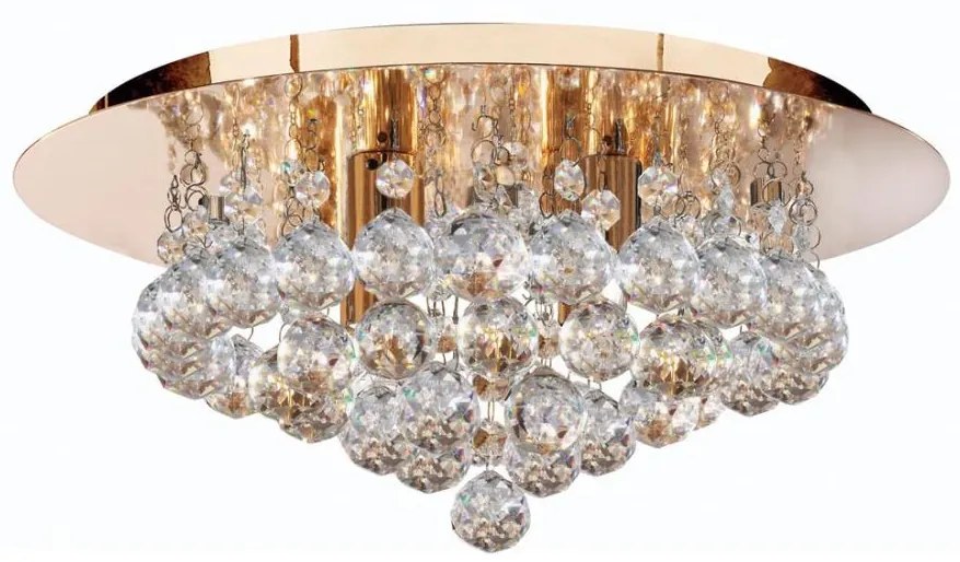 Searchlight 3404-4GO - Lampa sufitowa HANNA 4xG9/33W/230V