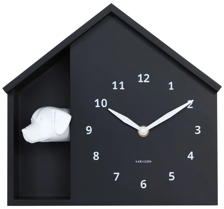 Zegar ścienny Peeking Doggy – Karlsson