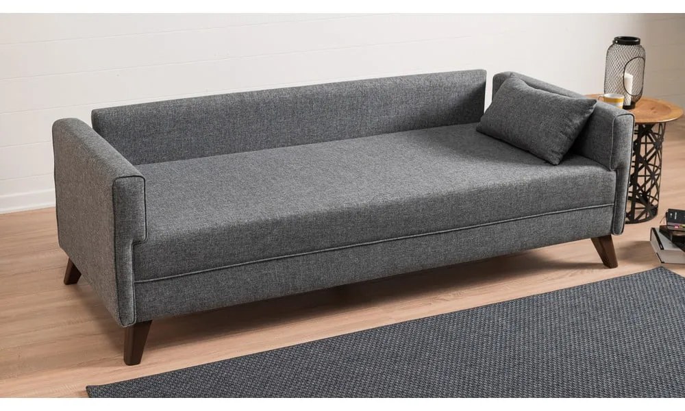 Szara sofa 208 cm Bella – Balcab Home