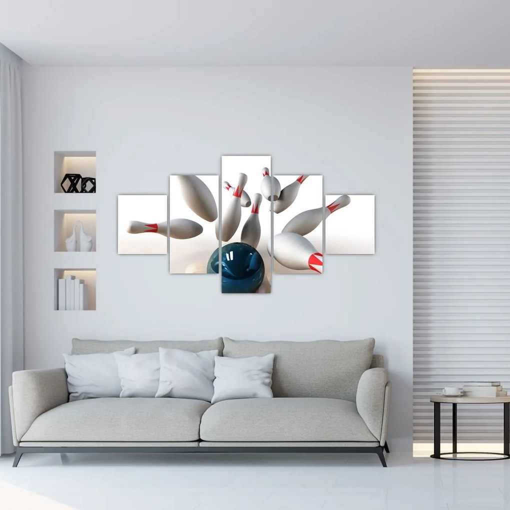 Obraz - Kręgle (125x70 cm)