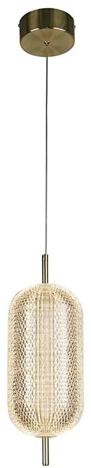 Searchlight 28803SB - Lampa wisząca na lince CAPSULE LED/19W/230V